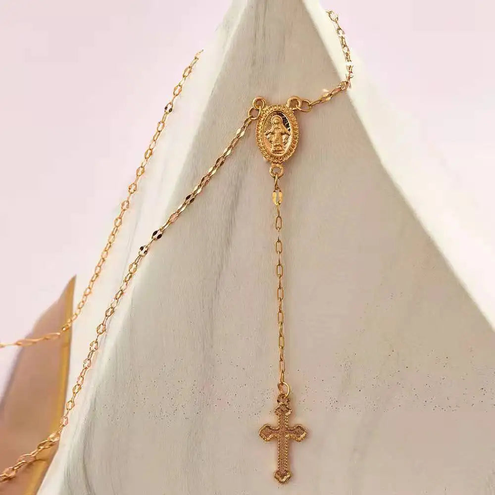 Ivyshape | Elegant Rosary Necklace for Women