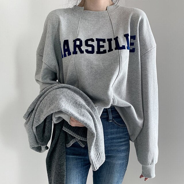 "MARSEILLE" Sweater With Unique Collar