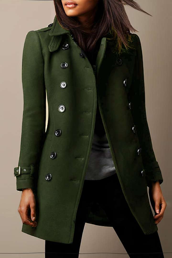 Ivyshape | Tailored and Elegant Winter Coat