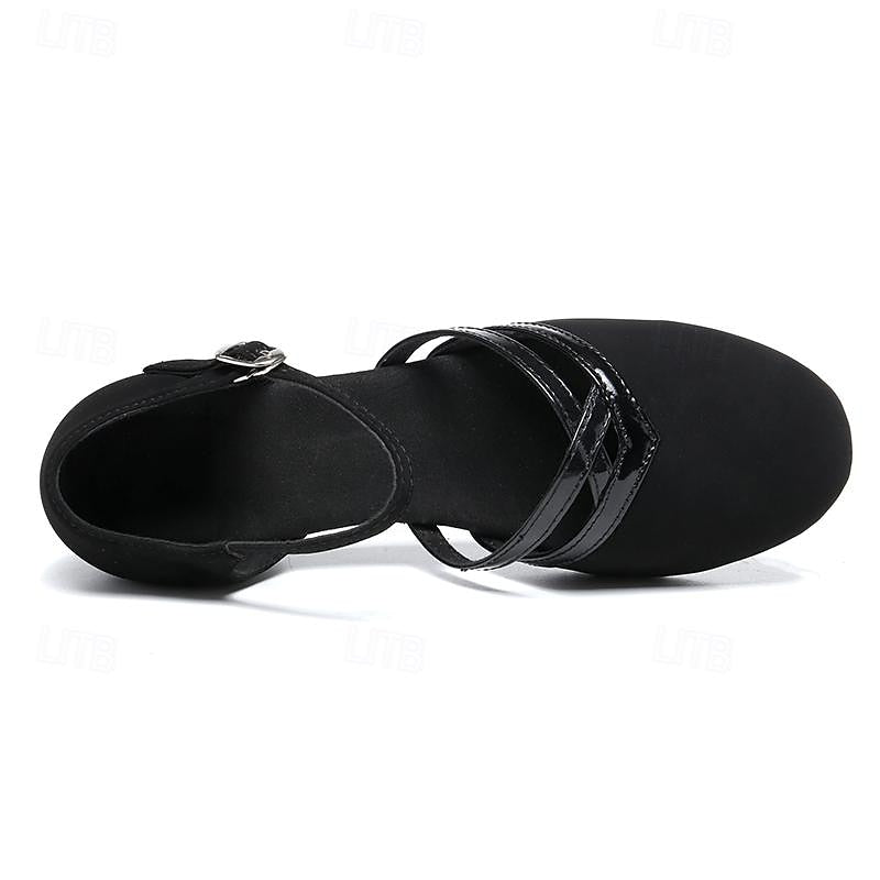 Ivyshape | Women's Comfortable Dance Shoes Black