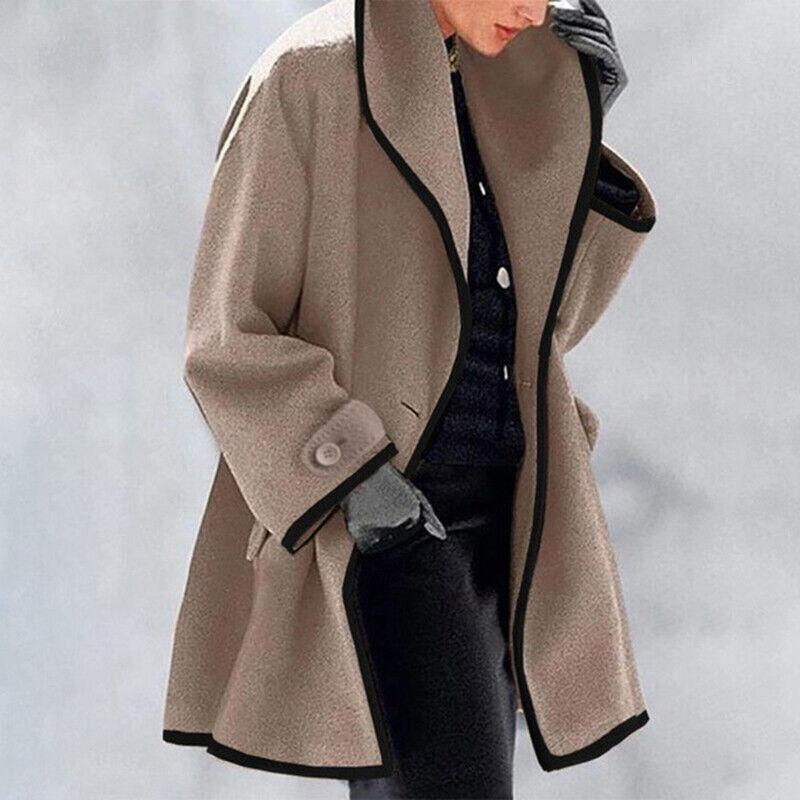 Ivyshape | Warm and Form-Fitting Winter Coat for Women