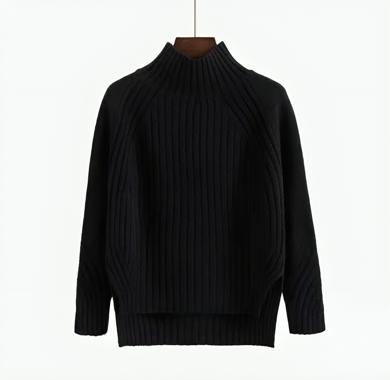 Ivyshape | Knitted Turtleneck Stylish Sweater