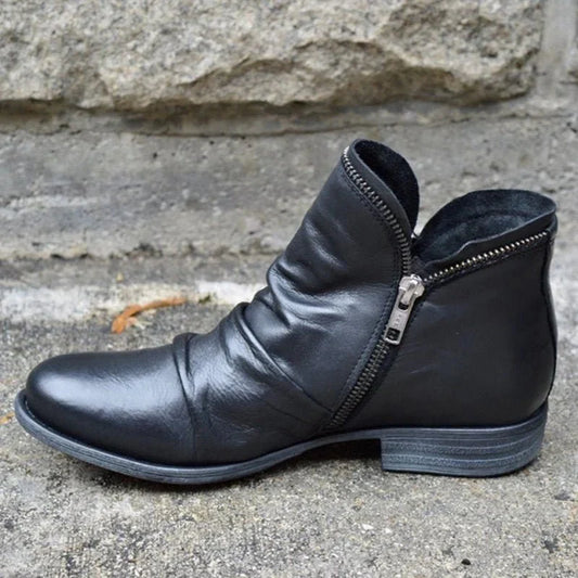 Ivyshape | Zip Boots