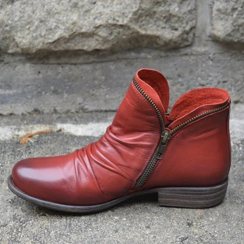 Ivyshape | Zip Boots