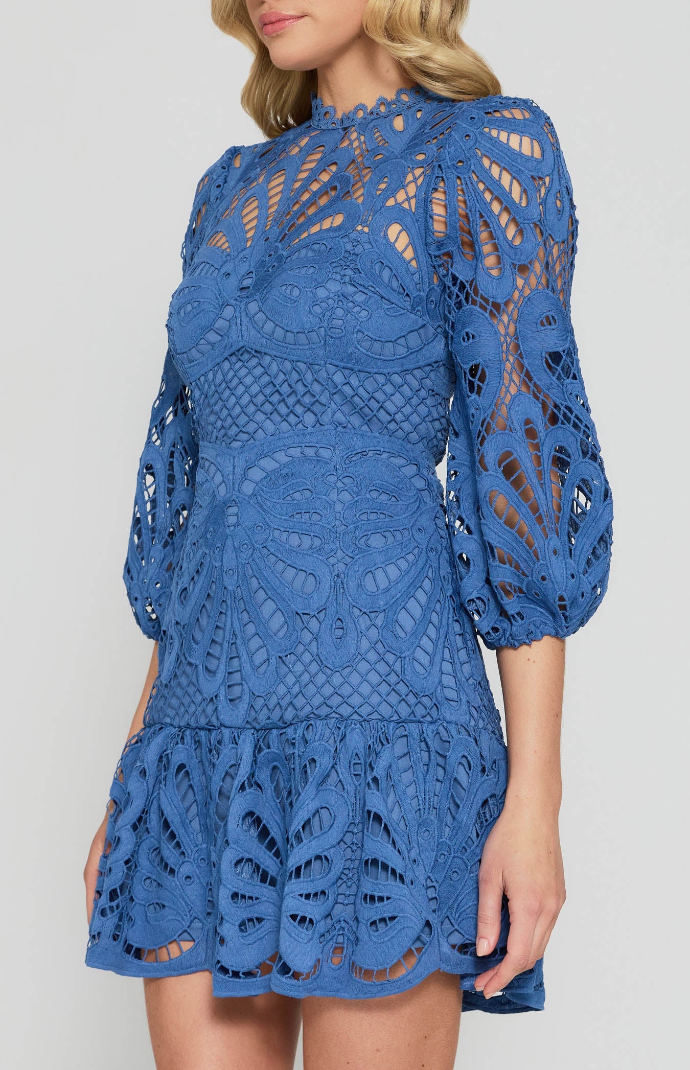 Blue Lace Dress