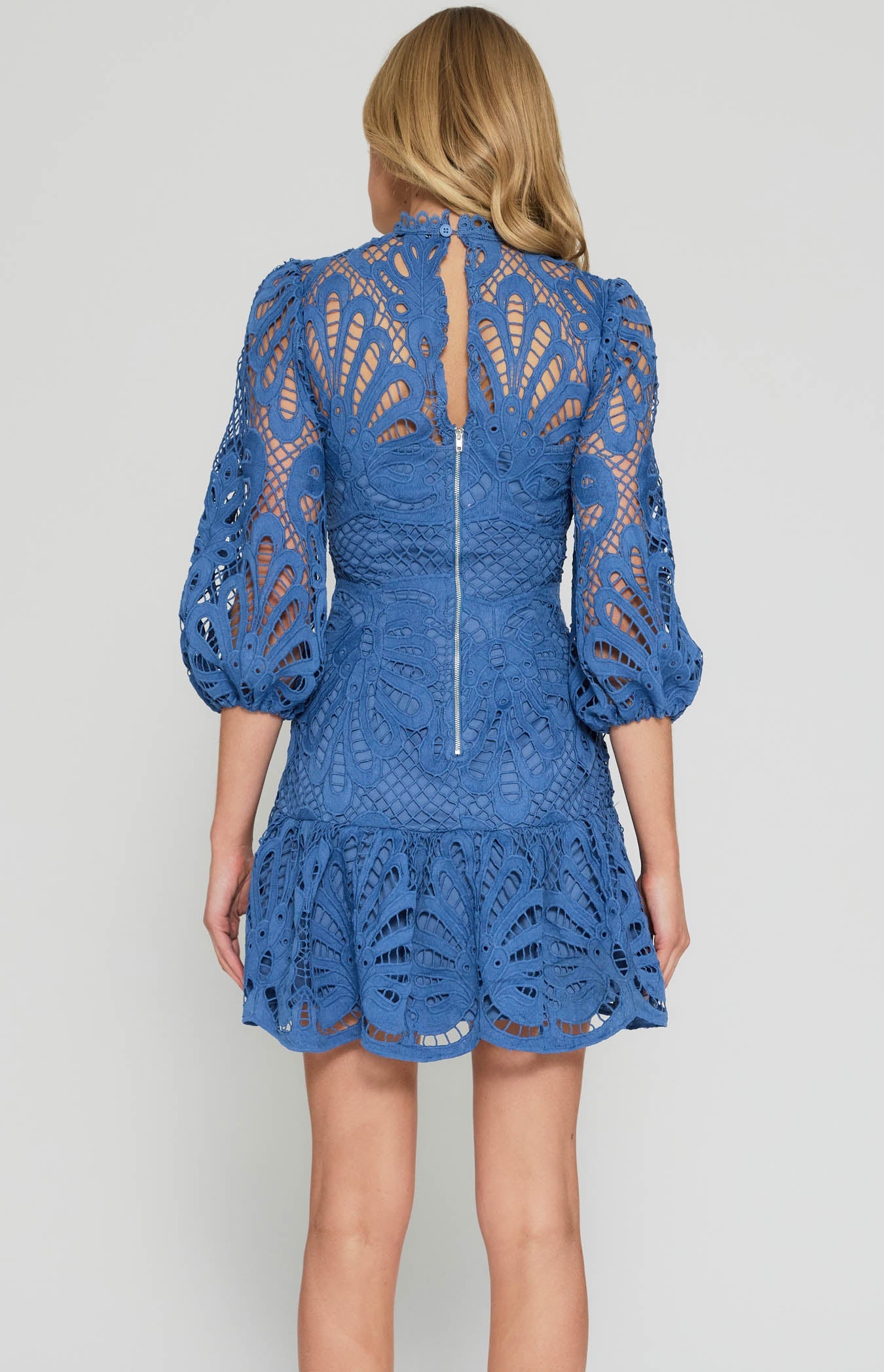 Blue Lace Dress