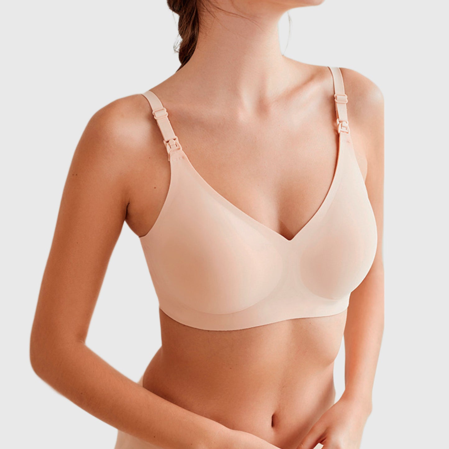 Ivyshape | Soft Nursing Bra with Drop-Down Cups for Women Amy