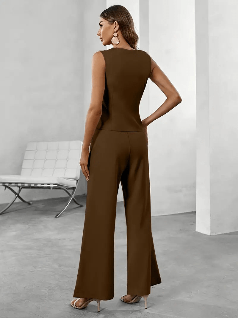 IvyShape | Elegant Jumpsuit Set for Every Occasion Women's Suit