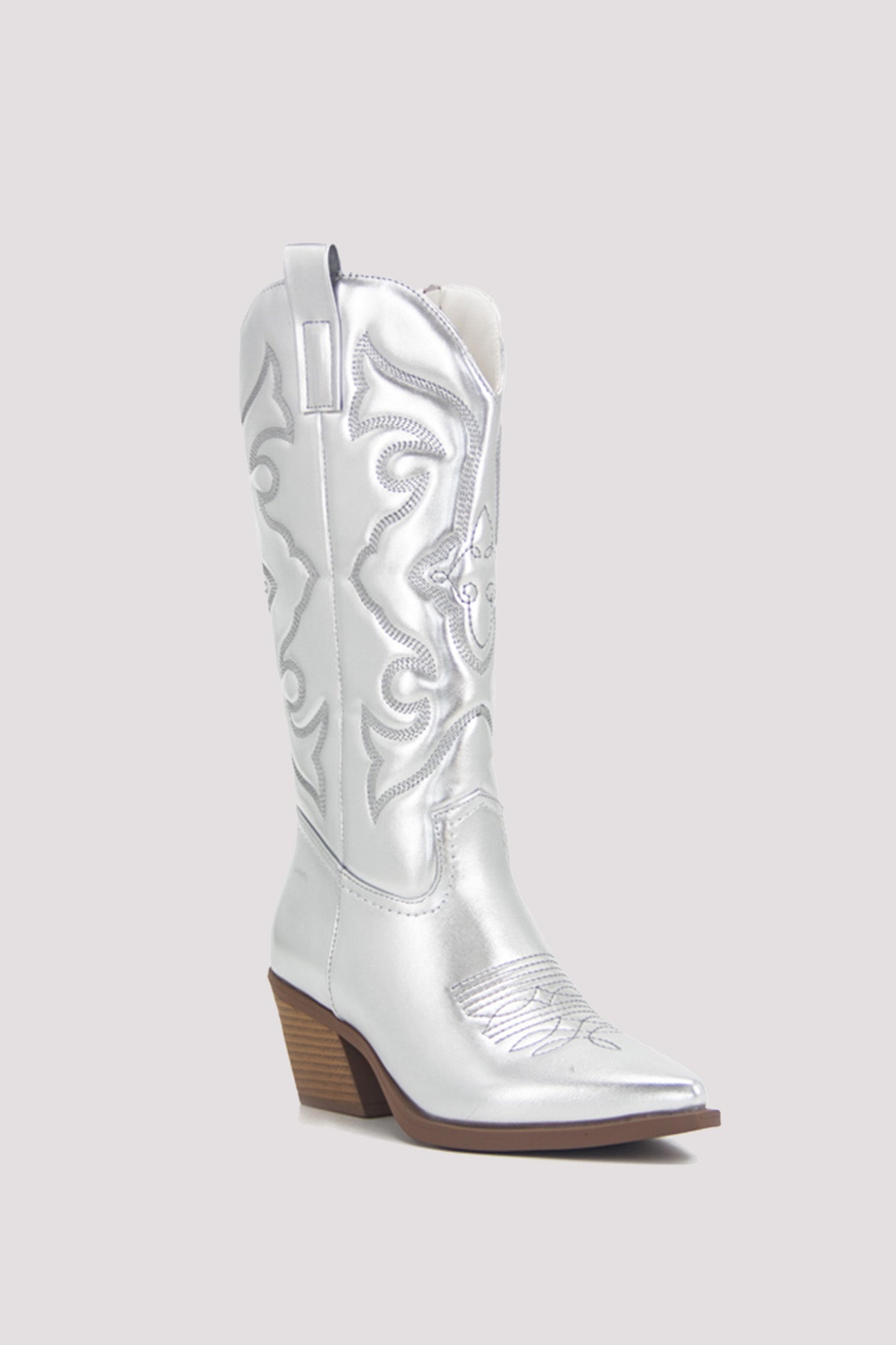 Square Toe Knee High Cowboy Boots