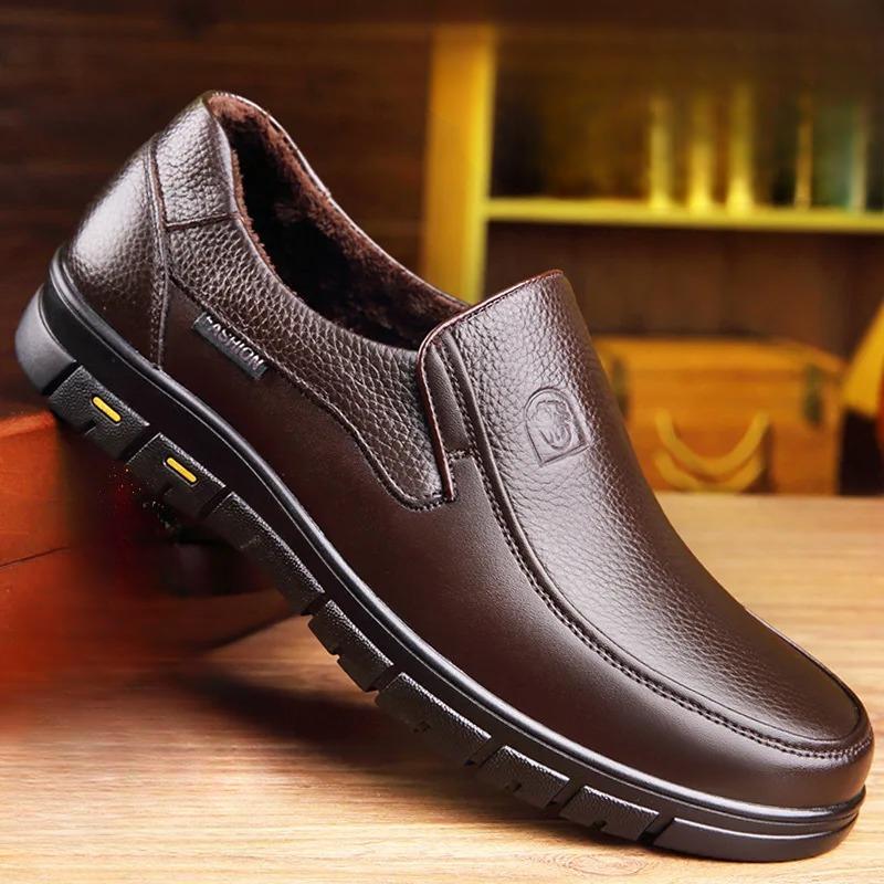 Ivyshape | Men's Casual Shoes Made of Genuine Leather