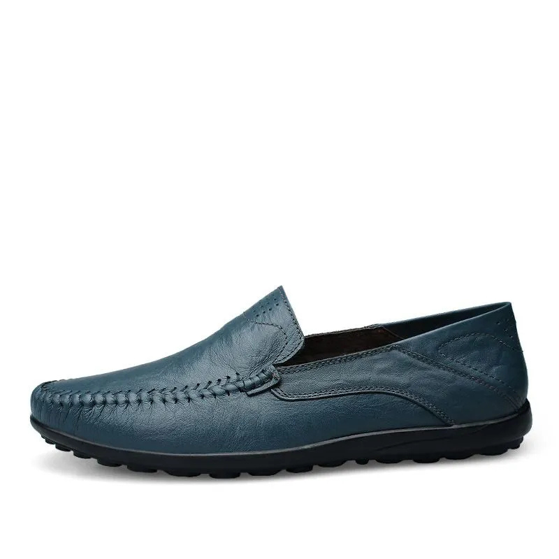 Ivyshape | Men's Summer Loafer Black