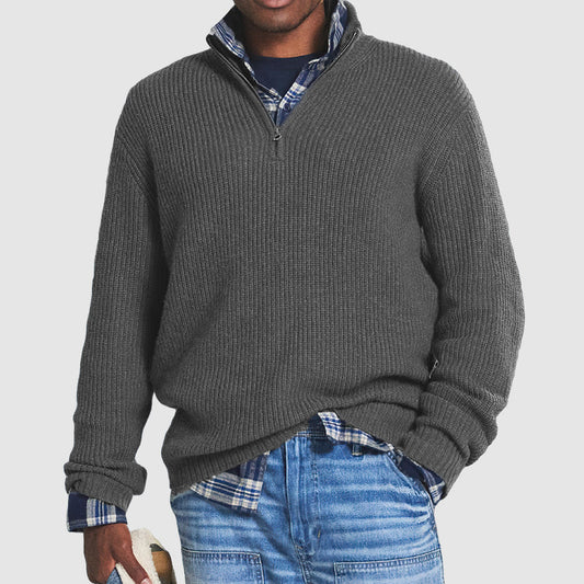 Ivyshape | Cody Pullover Business Casual with Zipper