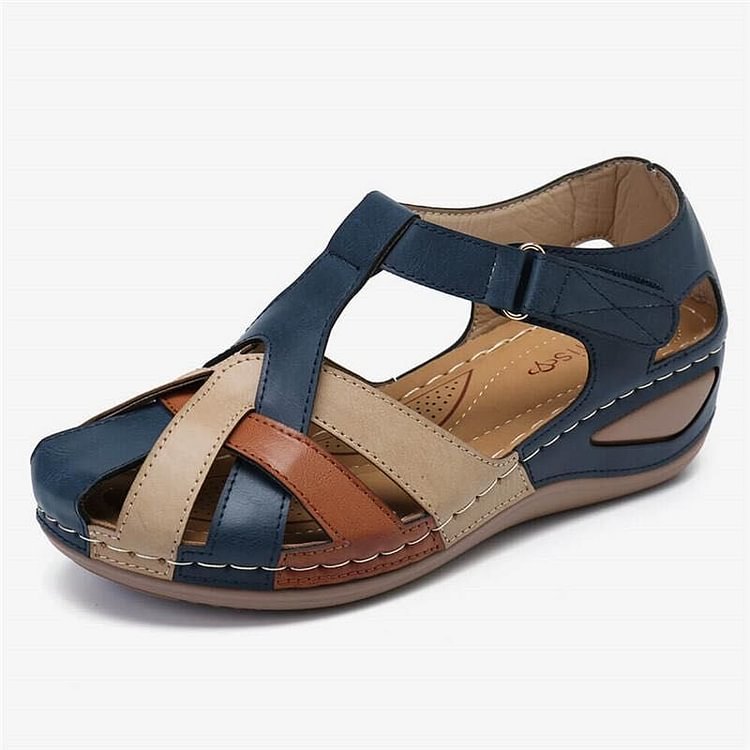 Ivyshape | Women's Retro Sandals Leather