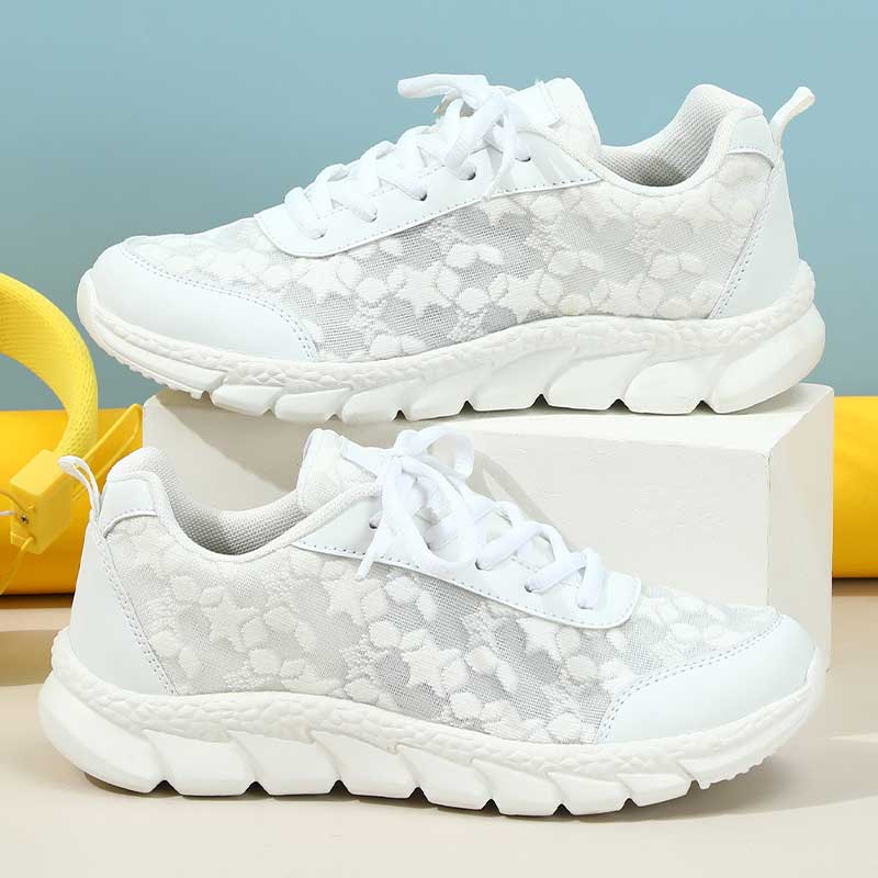 Ivyshape | Women's Elegant Platform Shoes White