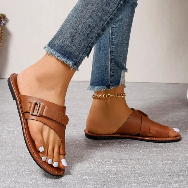 Ivyshape | Cozy Hallux Valgus Sandals for Women