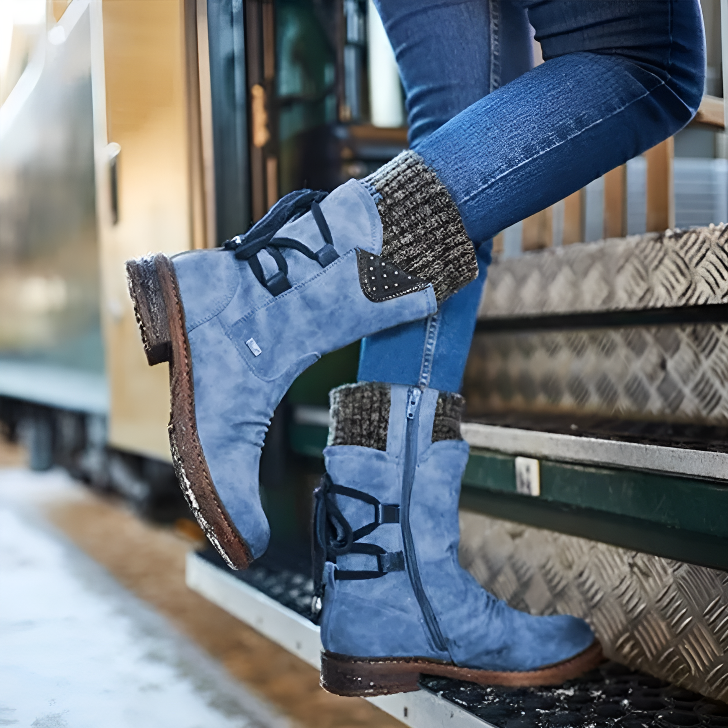 Ivyshape | Padded Snow Boots