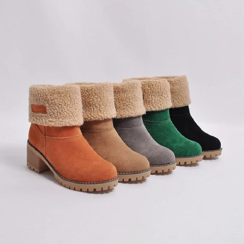 Ivyshape | Warm lined women's boots