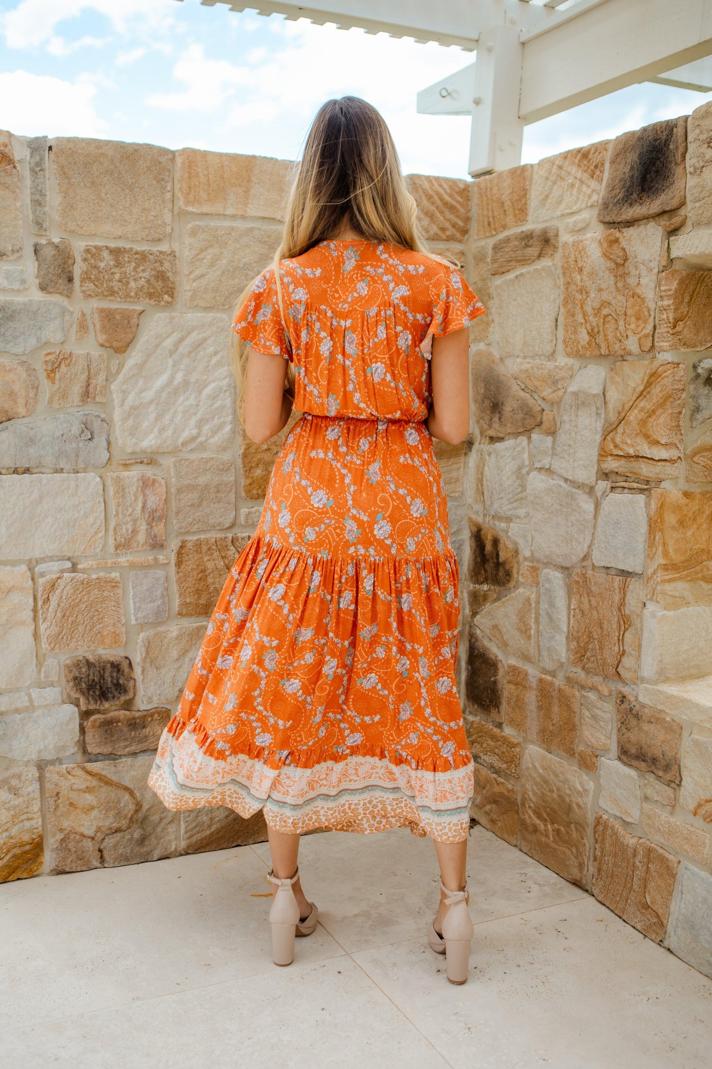 Ember Dress - Rust