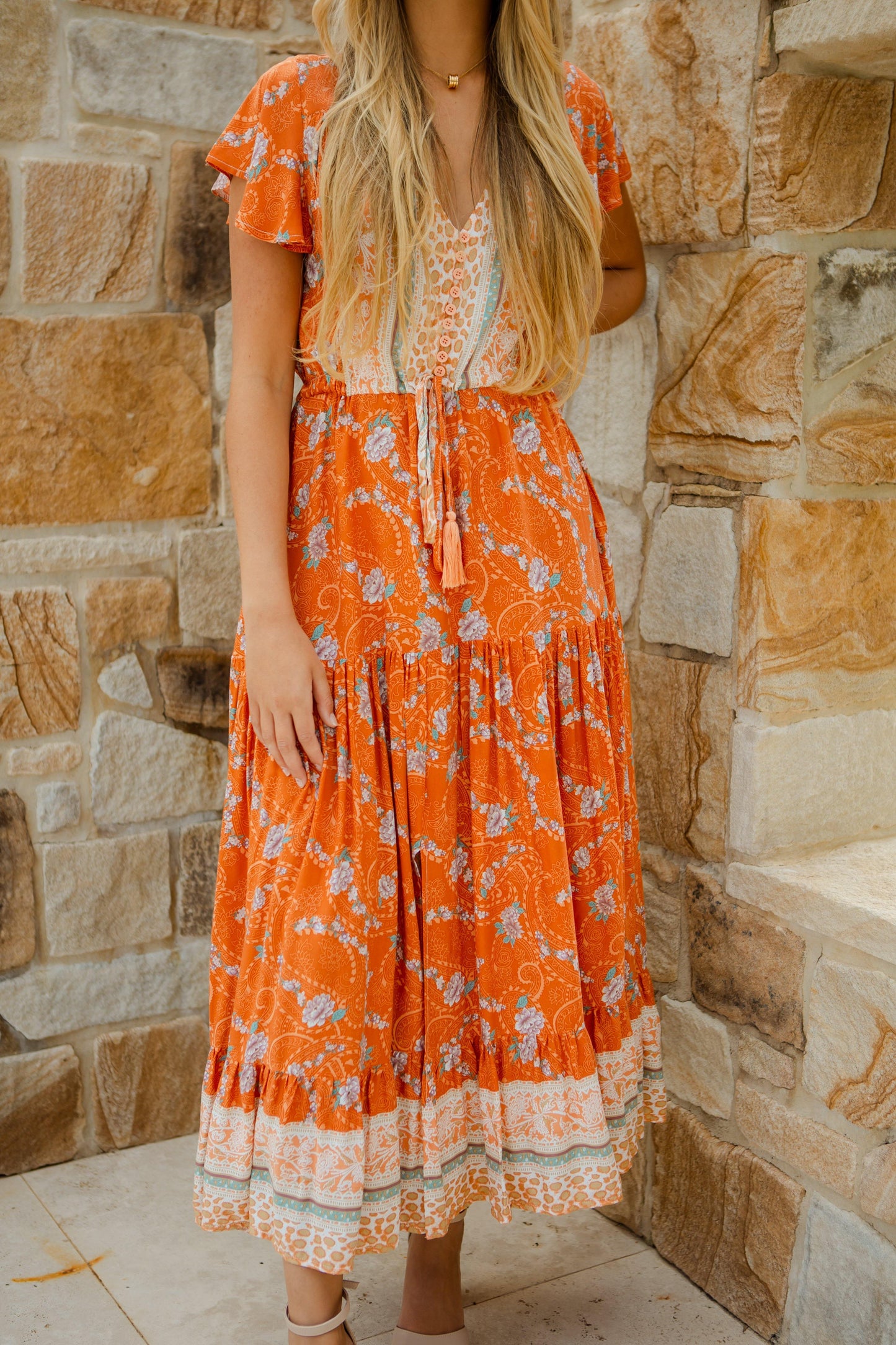 Ember Dress - Rust