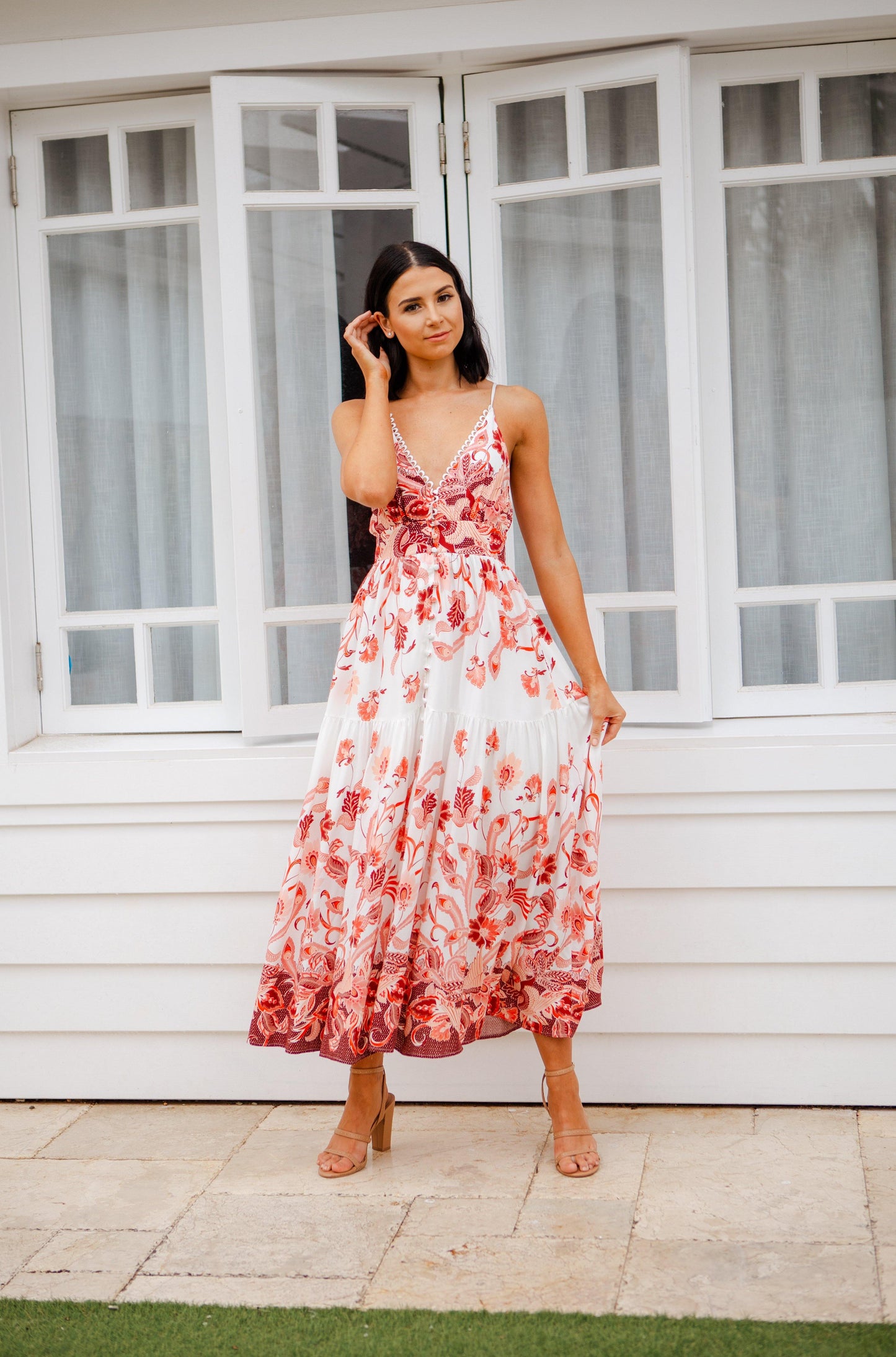 Lalita Dress - Strawberry Fields