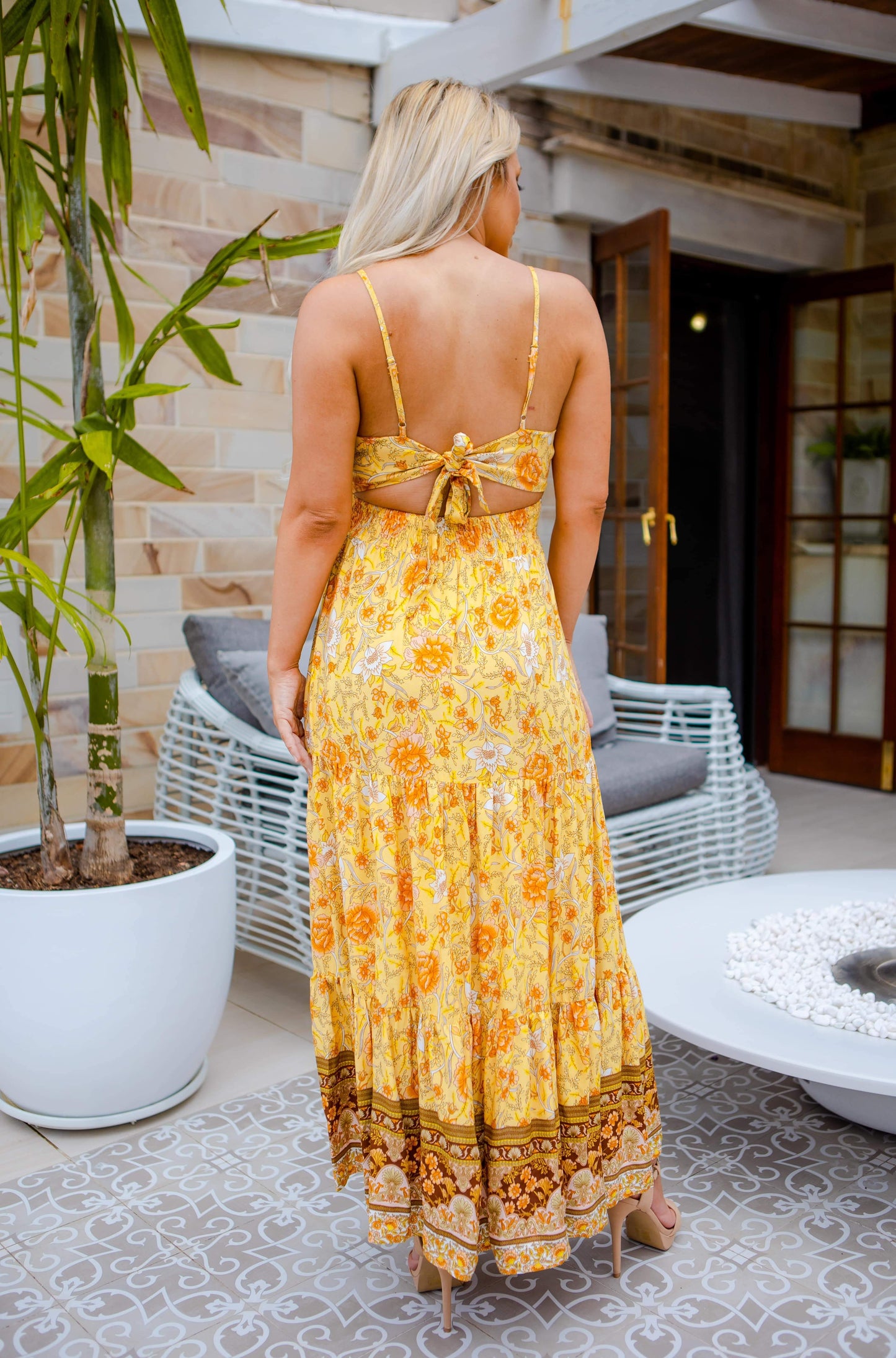 Castaway Dress - Turmeric