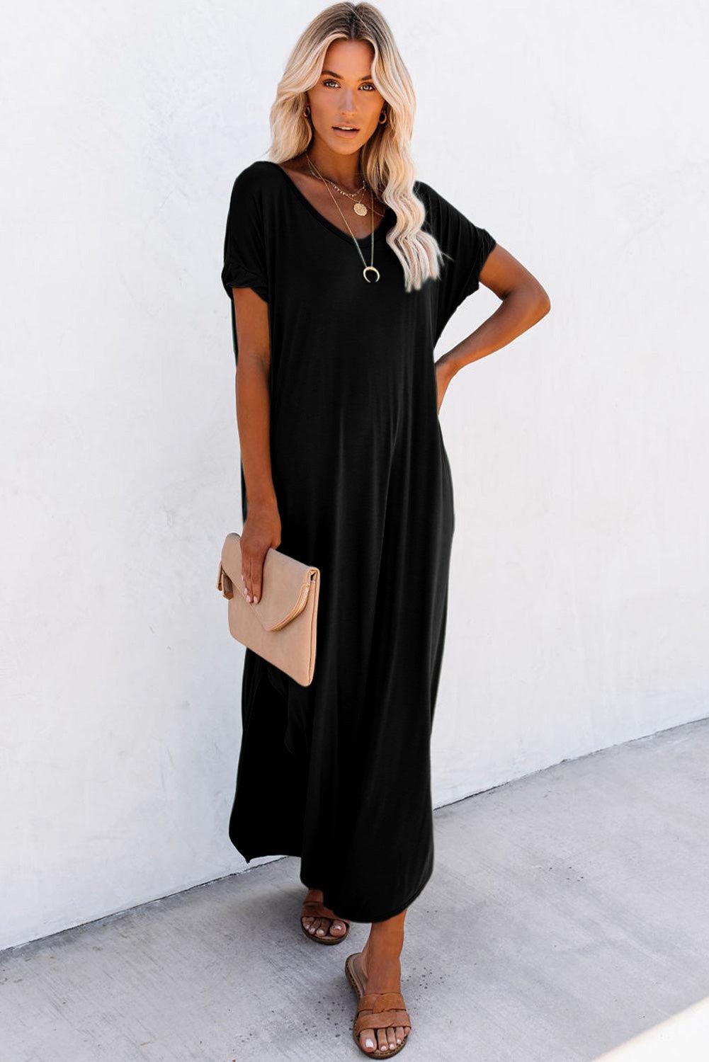 Summer Comfy Loose Summer Maxi Dress | Perfect for Casual Days