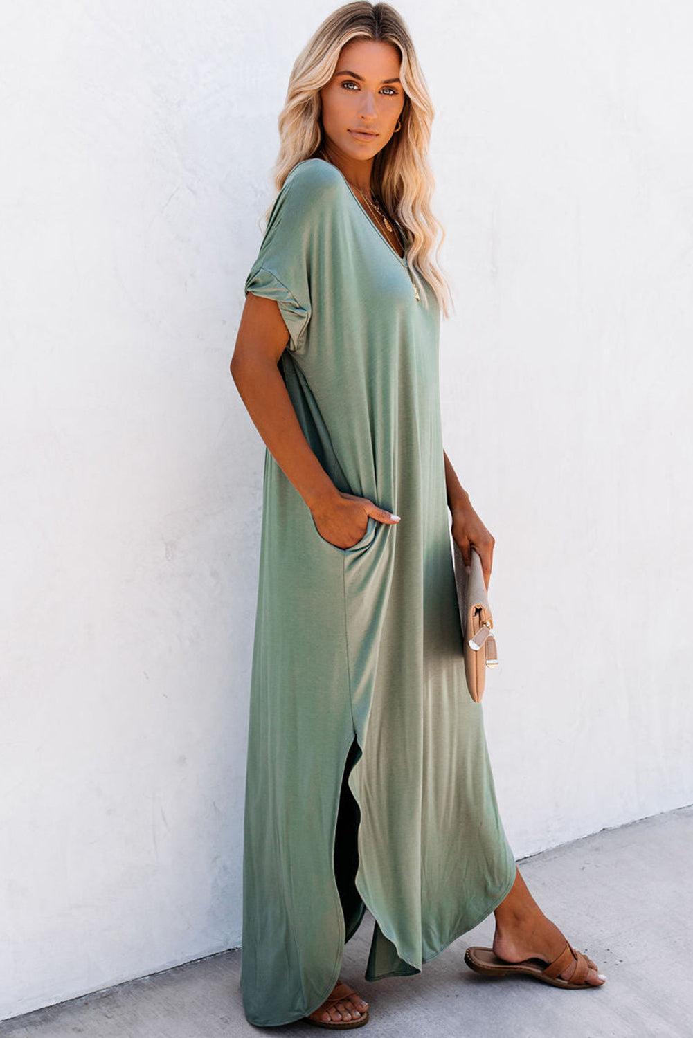 Summer Comfy Loose Summer Maxi Dress | Perfect for Casual Days