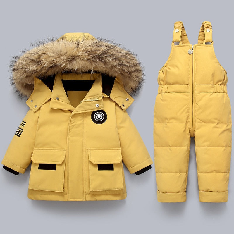 Ivyshape | Children's coat + overall