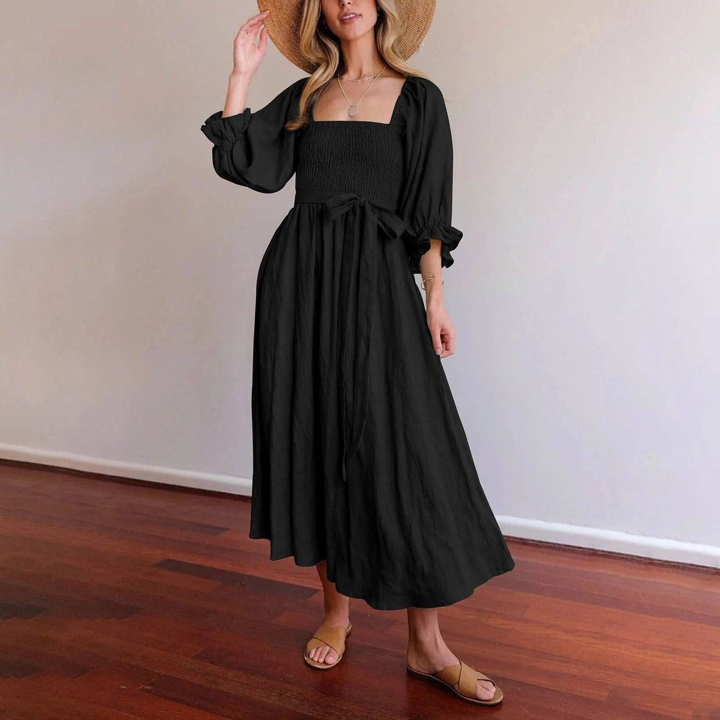 Elegant Dress - Chic/Elegant - Lightweight - Ideal for Summer