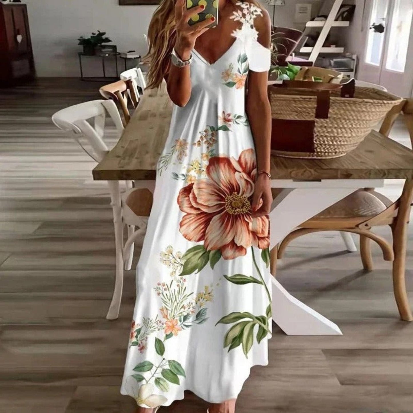 Long Dress - Chic - Lightweight - Ideal for Summer