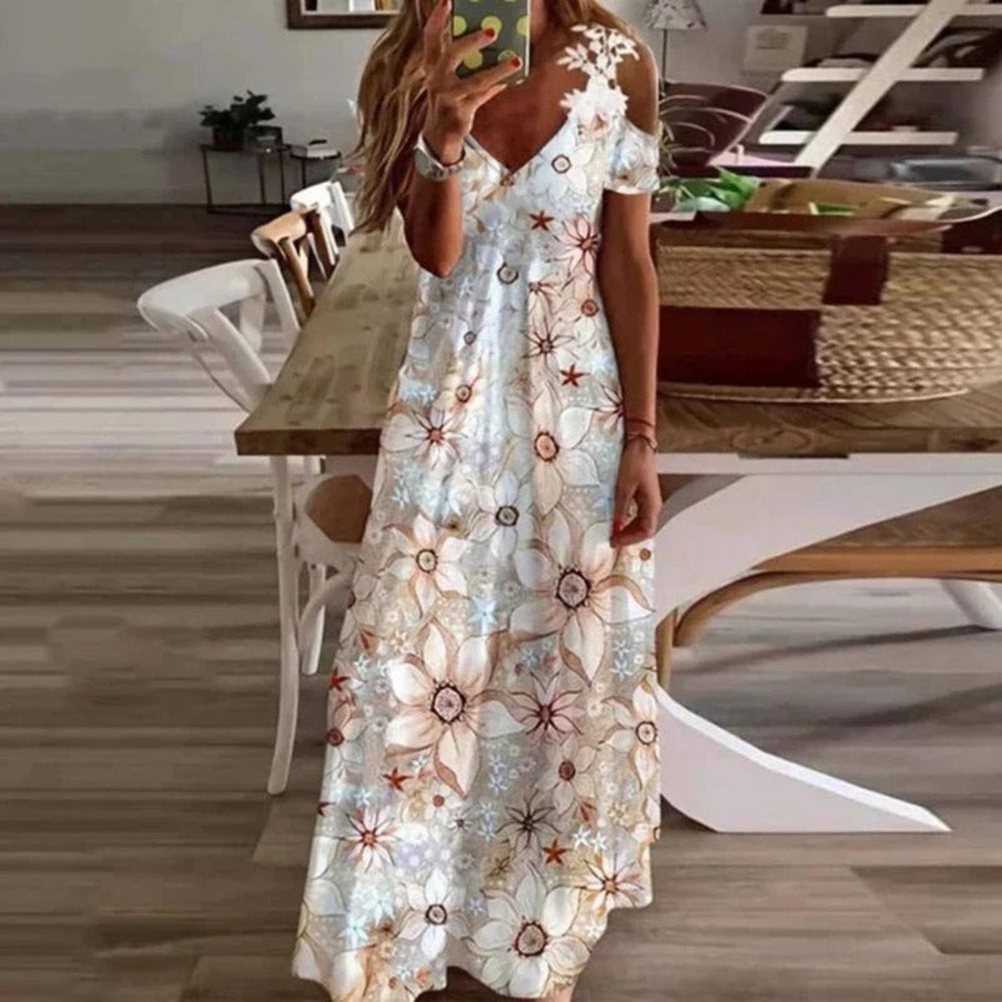 Long Dress - Chic - Lightweight - Ideal for Summer