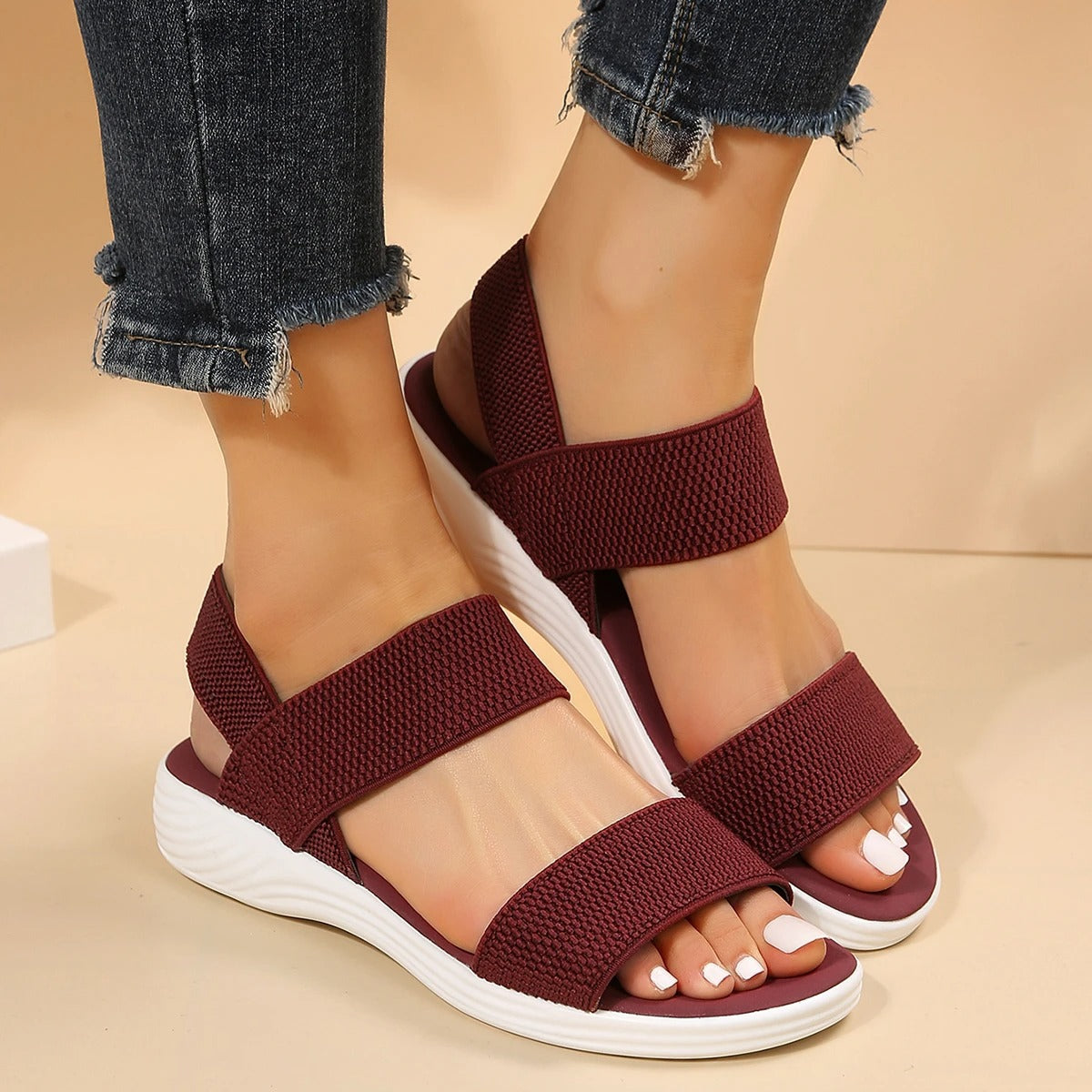 Ivyshape | Women's Wedge Sandals