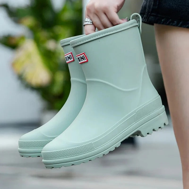 Fashionable rain boots for women
