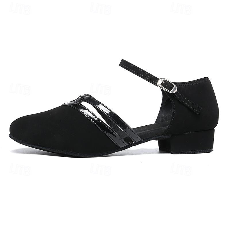 Ivyshape | Women's Comfortable Dance Shoes Black