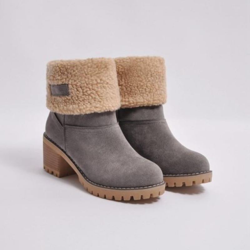 Ivyshape | Warm lined women's boots