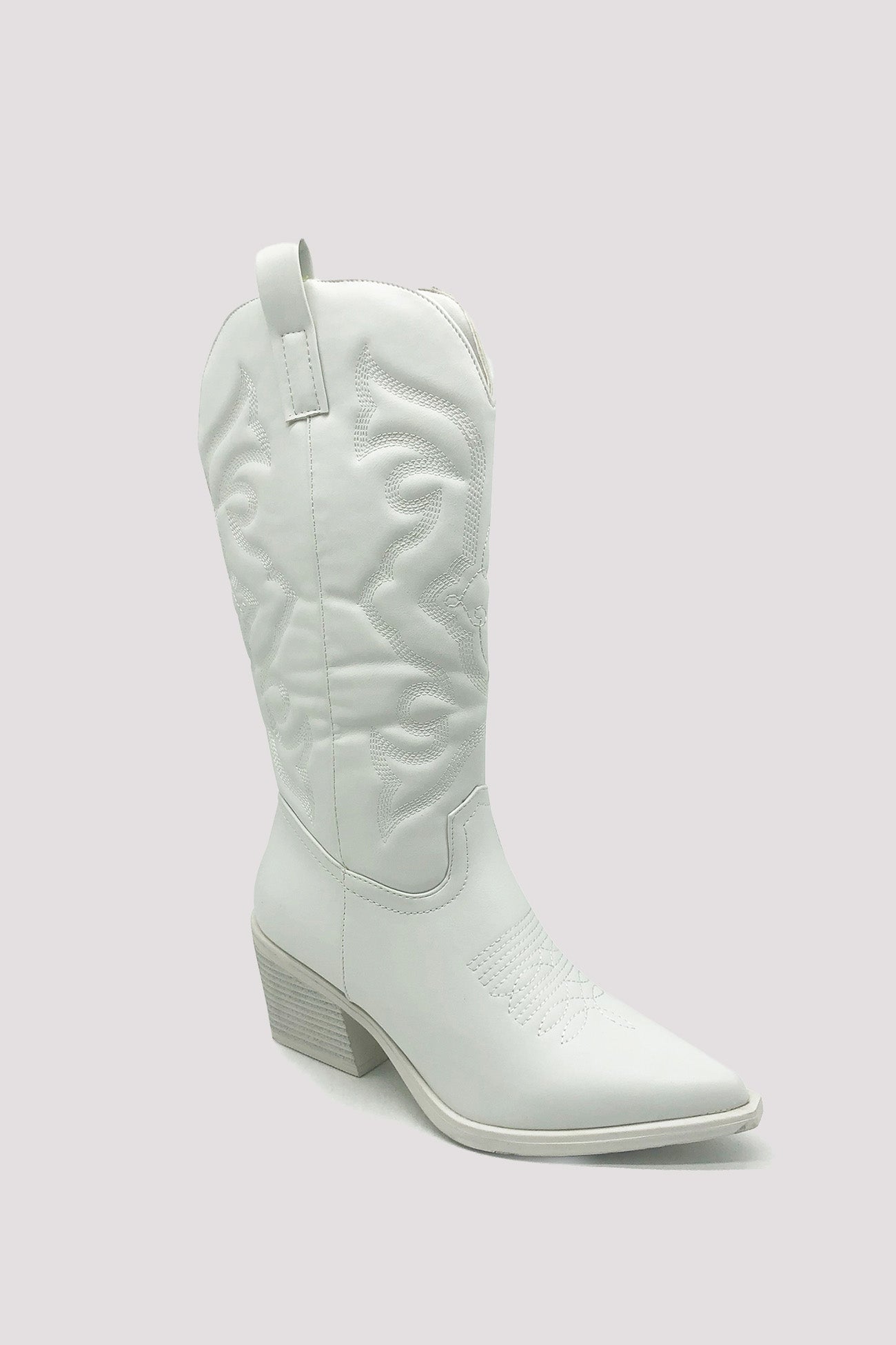 Square Toe Knee High Cowboy Boots