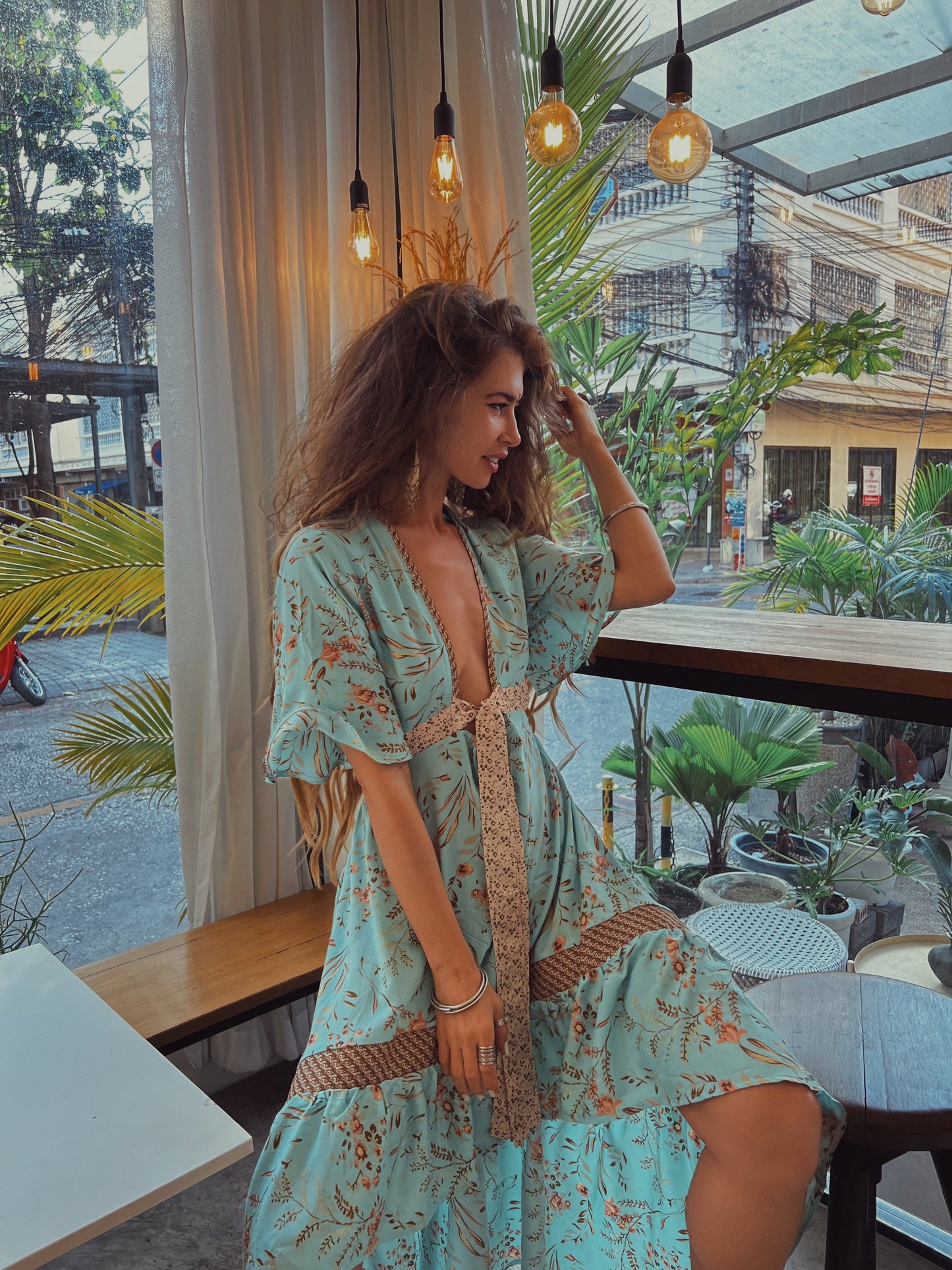 Ivyshape | Women's Chic Boho Dress Summer