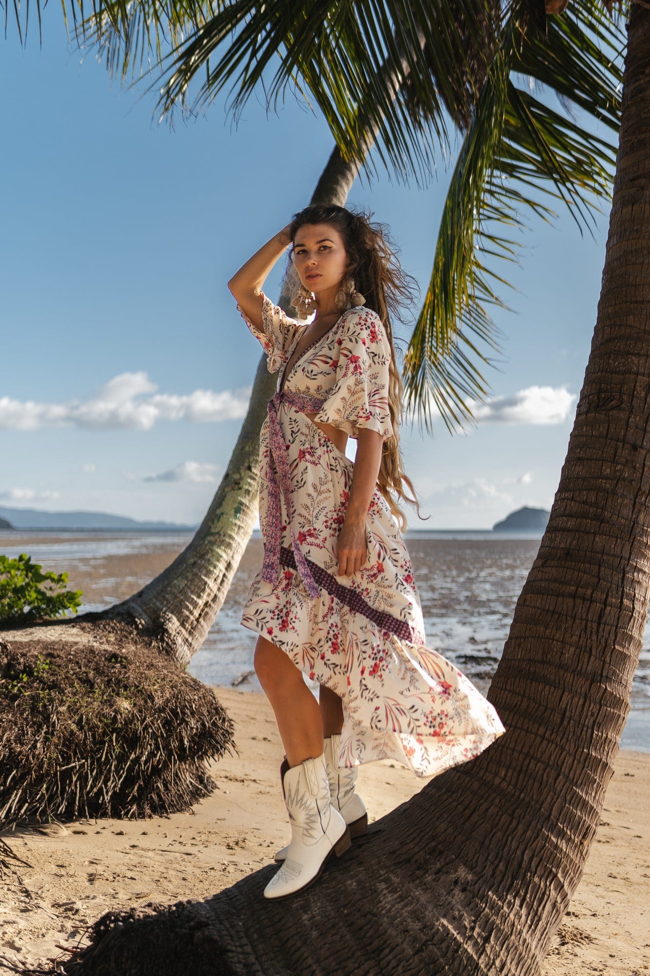 Ivyshape | Women's Chic Boho Dress Summer