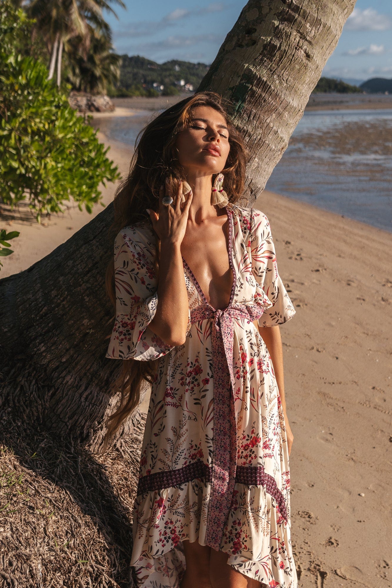 Ivyshape | Women's Chic Boho Dress Summer