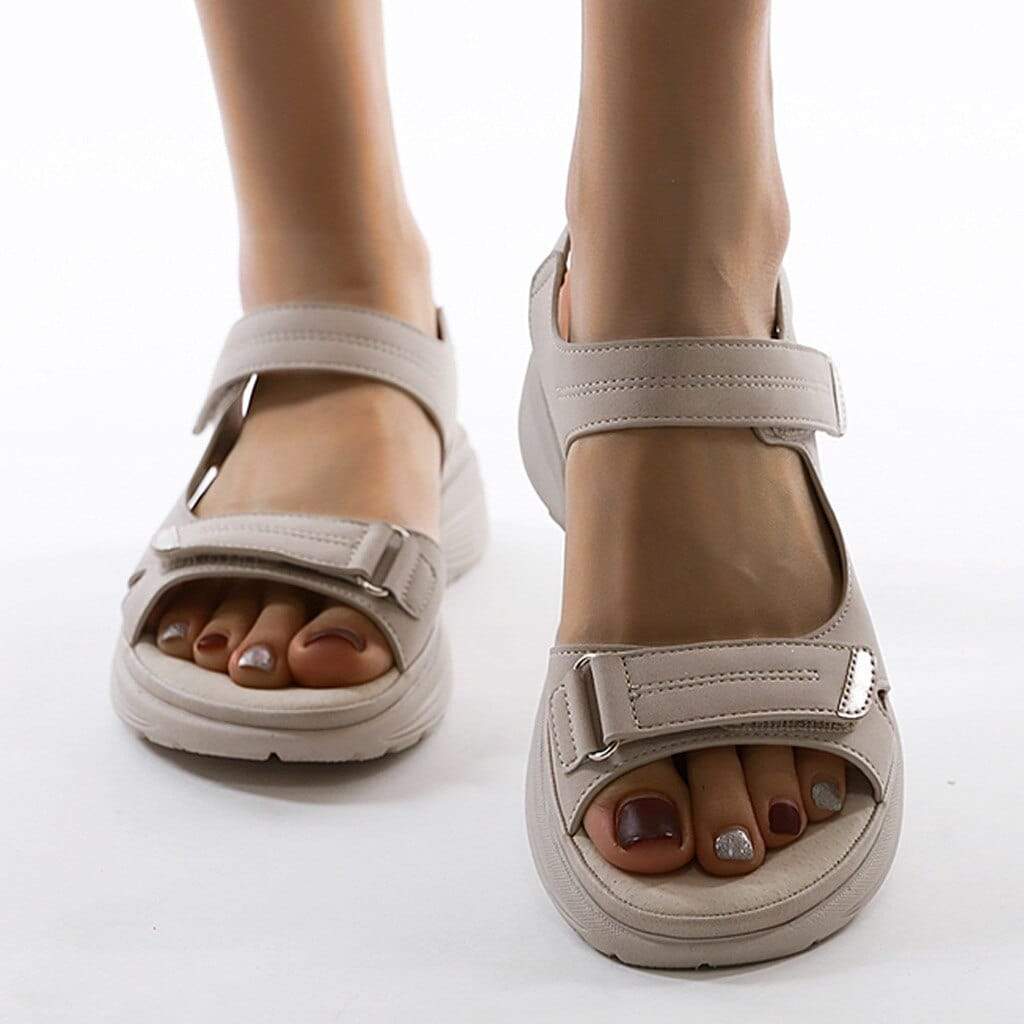 Ivyshape | Slip Orthopedic Sandals Crista