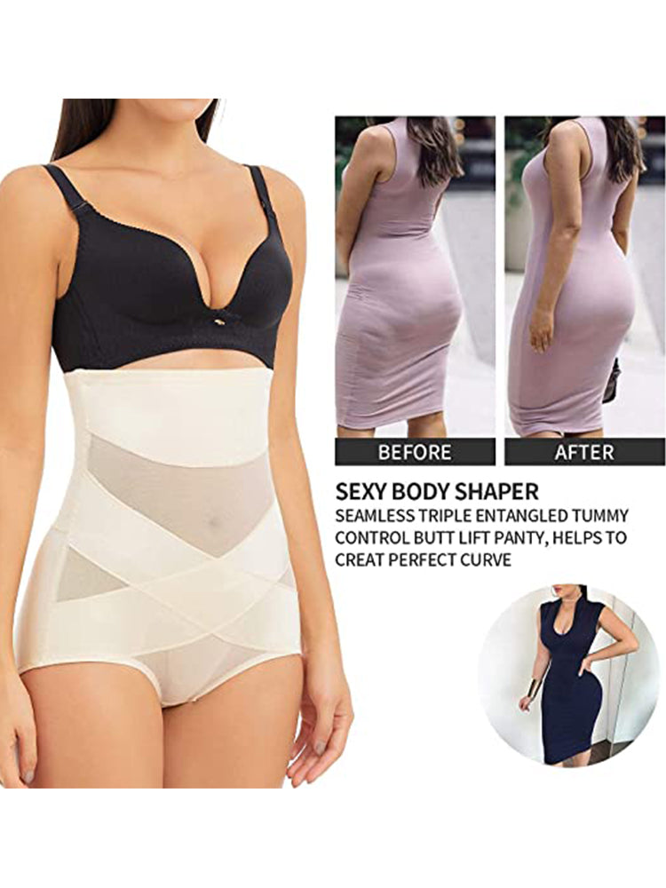 Women's Seamless Tummy Control Slimming Spanks Body Shaper