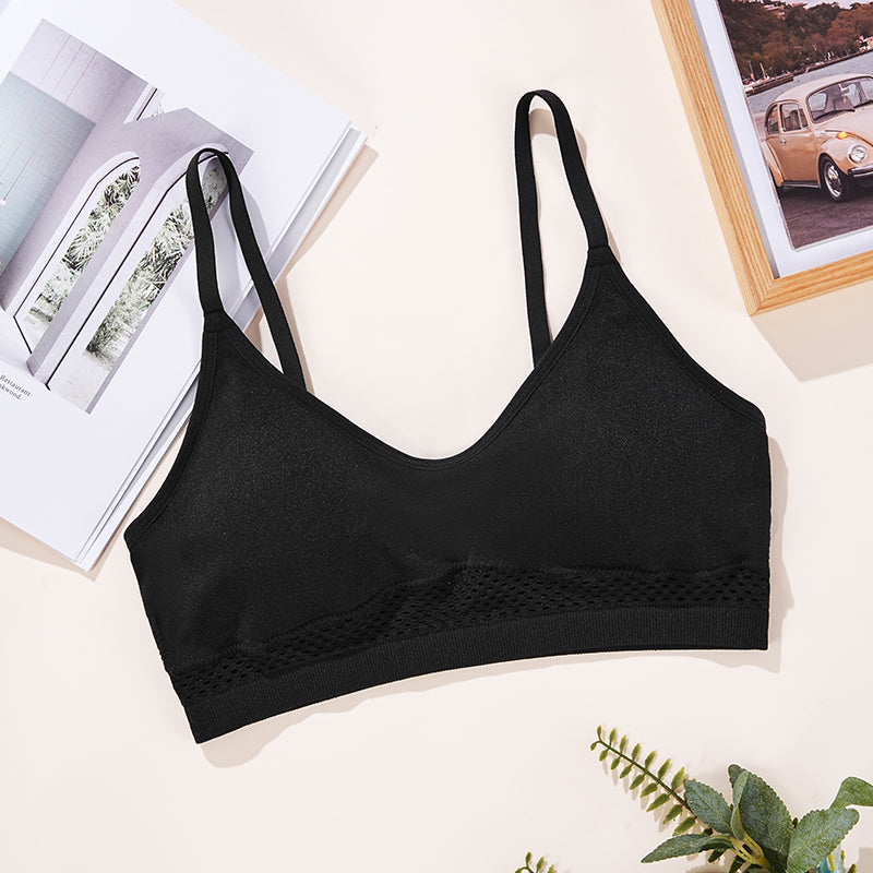 Sexy Back Adjustable Bra Without Steel Ring