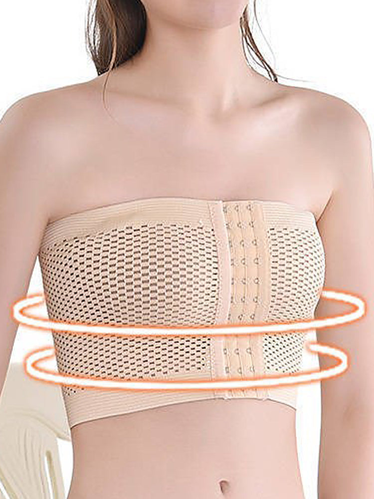 2 Packs Breast and Chest Compression Wrap Surgery Breast Implant Support Band