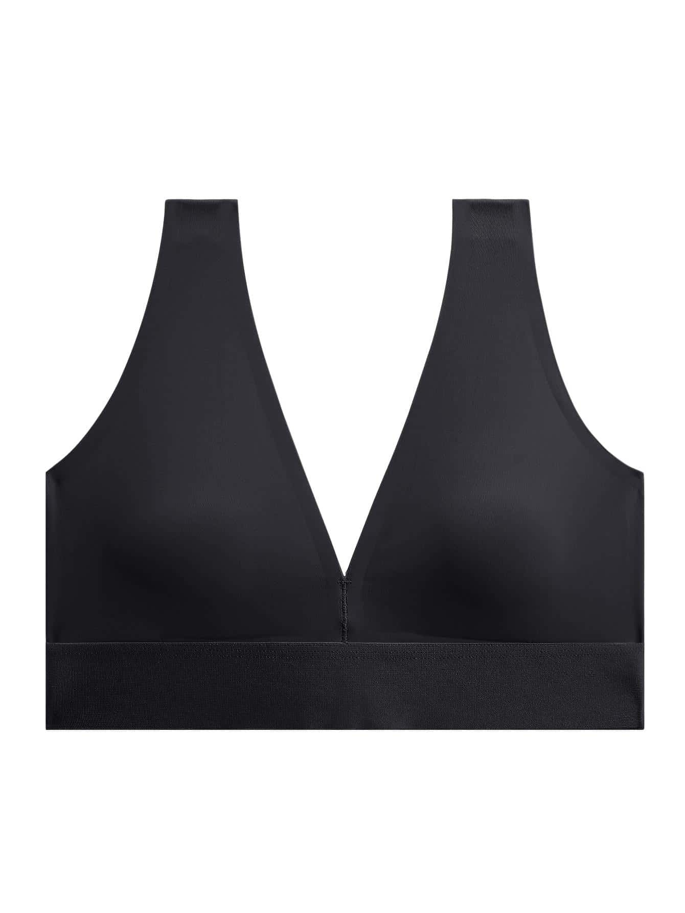 Seamless Push Up Wireless Sports Bralette With Removable Pads Women's bras Black