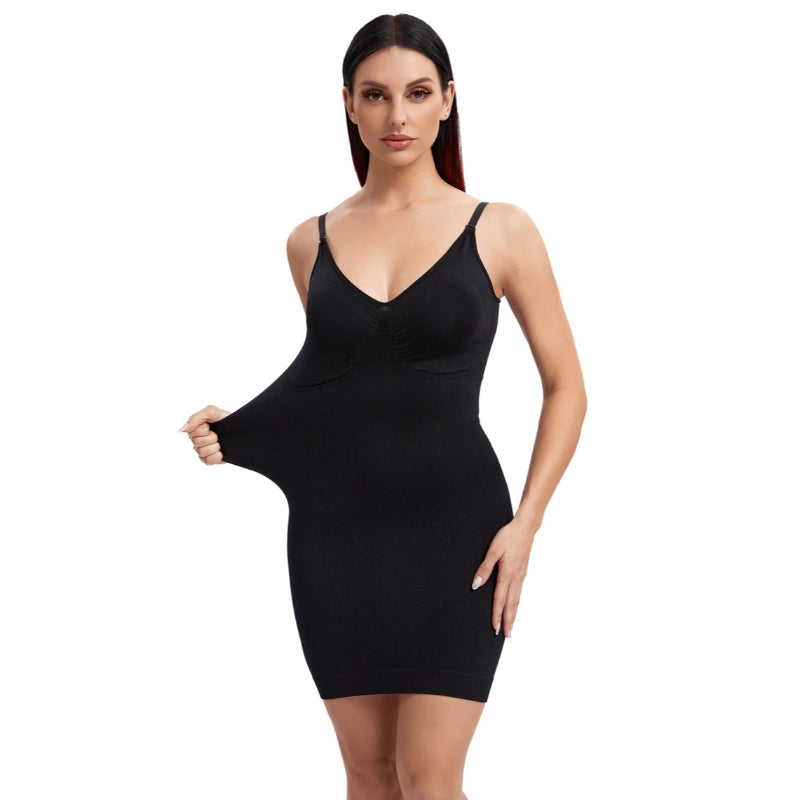 Women Full Slips Shape-Wear Bodysuit For Under Dresses