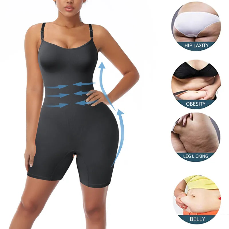 Women's Full Body Shaper Tummy Control Slimming Bodysuit