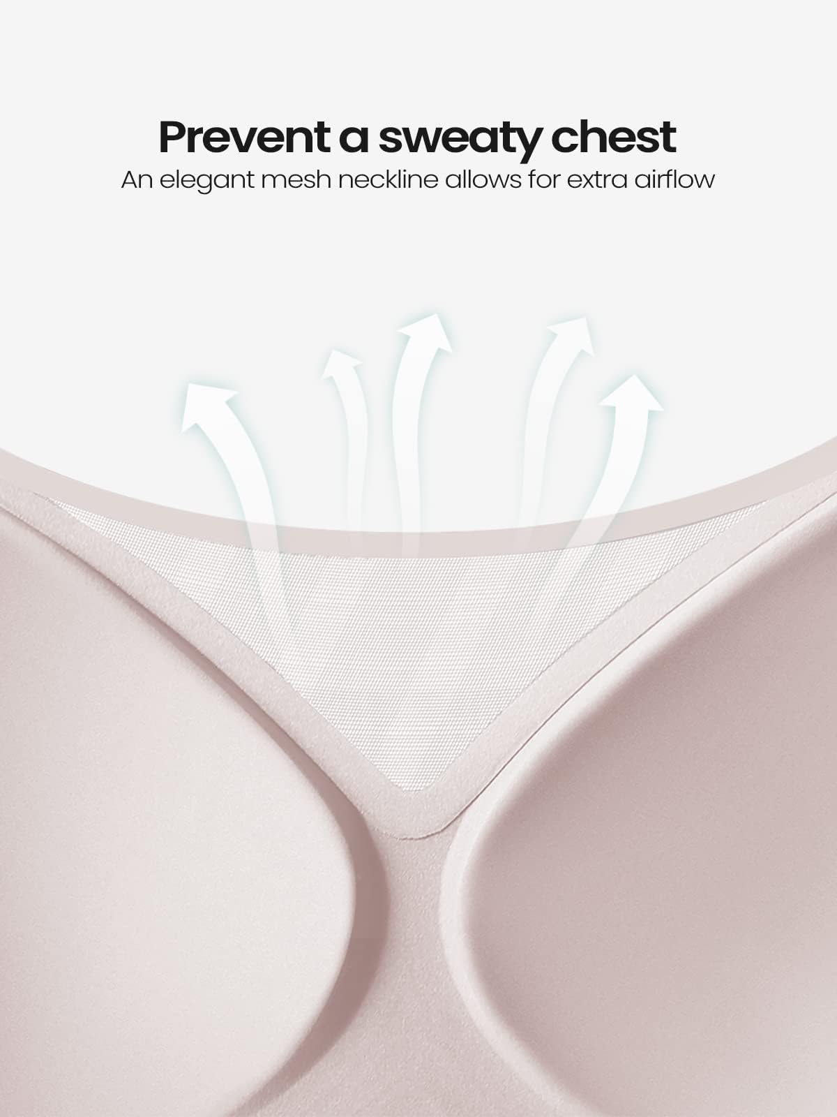 Seamless Large Breast Slimming Anti-Sagging Bra Ivory
