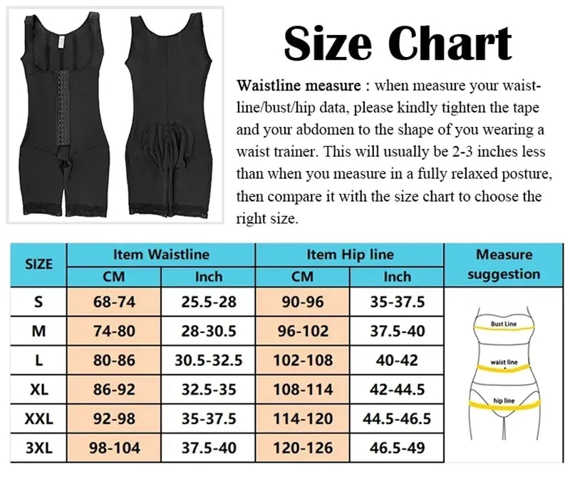 Women's High Compression Body Shapewear | Tummy Control Waist Belt