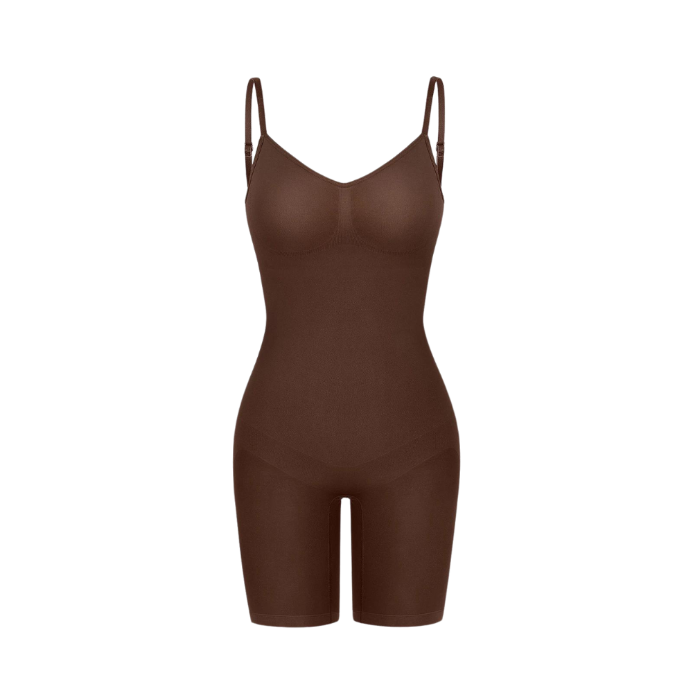Backless Sculpting Mid-Thigh Bodysuit