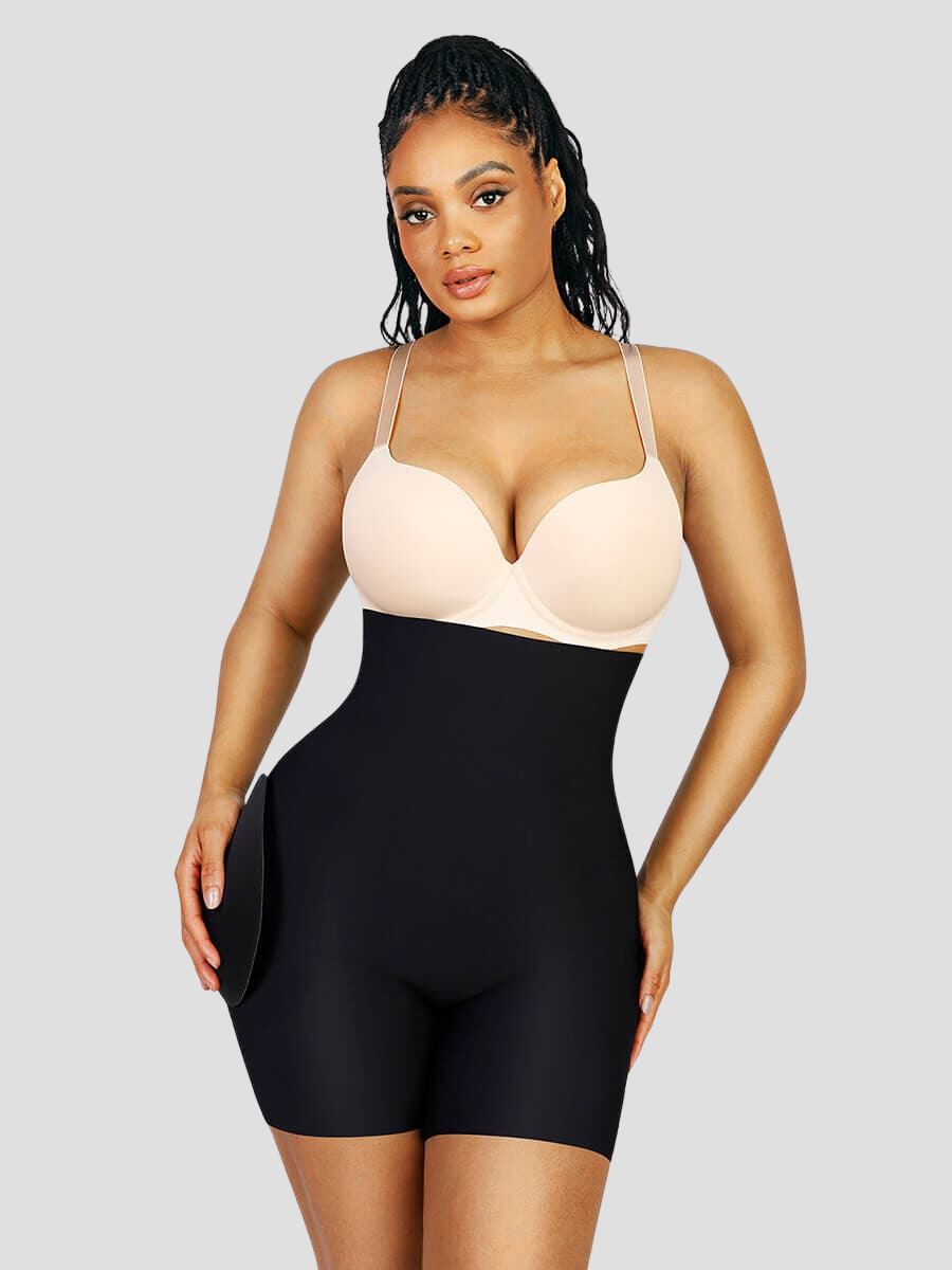 Padded Hip Boost Tummy Control Shaper Bottoms